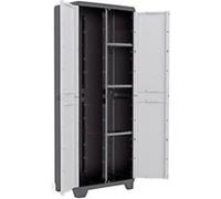KIS LINEAR UTILITAIRE Armoire de rangement 39x68x173cm gris/noir