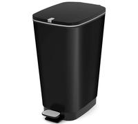 KIS CHIC BIN L 50L Poubelle a pédale 29 x 44,5 x 60,5 cm noir