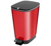 Kis Chic Poubelle Plastique Rouge 25 L 26,5 x 40,5 x 45 cm