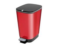 Kis Chic Poubelle Plastique Rouge 25 L 26,5 x 40,5 x 45 cm