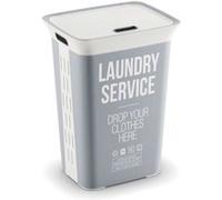 KIS | Coffre à linge CHIC STYLE, Home Service, HAMPER, 44x35x61 cm