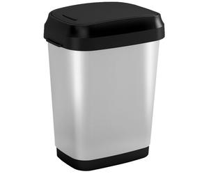 KIS DUAL SWING BIN STYLE M 25L Poubelle basculante 26 x 37,5 x 48,5 cm steel