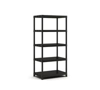 KIS Etagère en plastique "PLUS", XL/5 noir