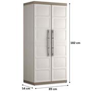 Armoire de rangement Gulliver XL - Beige/Taupe