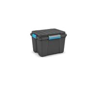 Malle de rangement 45 L noir avec couvercles Keter Scuba