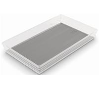 KIS SISTEMO 9 Organizer pour tiroir 39 x 24 x 5 cm transparent/gris 10018-A94