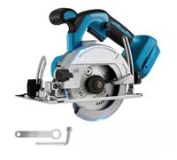 KISABAER Scie circulaire sans fil,pour 18 V batterie,Profondeur Coupe 45mm | mini scie circulaire manuelle Sans brosse,Angle réglable 0°-45°,pour Bois, Carrelage, Métal et matériaux(sans batterie)