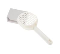 Kisangel 1 Coffret Pelle à Litière pour Chat Grattoir Mangeoire Automatique pour Chat Caddie Trappeur Doublures pour Chat Automatique Jouets Élimination Poste Blanche Abdos