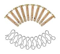 Kisangel 1 Ensemble Goupille De Cisaillement Remplacement Cisaille Souffleuse à Neige Épingles Goupilles De Cisaillement Ventilateur Goupille Fendue Durable Acier Inoxydable