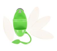 Kisangel 1 Jeu os de seiche pour escargots de friandise pour Oiseaux Verser Jouer coopérative Ara Cage Bird Feeder mangeoires pour Oiseaux Bol à volaille étagère à légumes Plastique