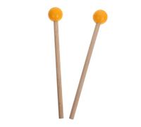 Kisangel 1 Paire De Maillets De Batterie : Baguettes De Percussion, Maillets De Xylophone en Caoutchouc pour Les Performances Scolaires Et Les Divertissements À Domicile, Baguettes De