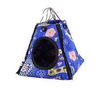 Kisangel 1 Pc Petit Hamac Suspendu pour Animaux De Compagnie Suspendu pour Hamster Cobaye Jouer Cages Hérisson Accessoires De Cage à Oiseaux Lit De Furet Rat Literie Créature Toile