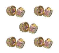 Kisangel 10 Écrous à Filetage Inversé M10 pour Tondeuse G45, Pièces Détachées pour Outils de Jardin, Accessoires D'entretien de Pelouse, Fixation Sécurisée de Lame, Kit 10 Pièces