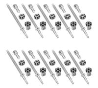 Kisangel 10 Ensembles Vis de Réglage Tendeur Chaîne Tronçonneuse Lot Vis Ajusteur pour Remplacement Chaîne Réglage Précis et Anti-desserrage Entretien Facile