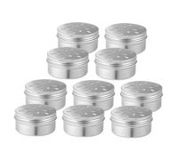 Kisangel 10 Pièces Coffret Parfum Dressage Chien Formation aux odeurs de Chien Support de Formation de Nez de Chien Mallette de Dressage d'odeur de Chien Fournir Aluminium