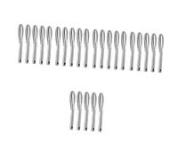 Kisangel 10 Pièces Grattoir à écailles de poisson en acier inoxydable outil détartrant de cuisine détartrant multi-usage pour poisson polyvalent des écailles de poisson détergent avion