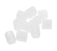 Kisangel 10 pièces Lot de Embouts Chaise Forme U Plastique Protecteurs de Meubles Robustes Design Arc pour Stabilité et Confort Facile à Installer sur Tubes Ronds Protections