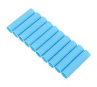 Kisangel 10 Pièces Manchons en Silicone Antidérapants pour Stylet et Stylo Gel, Poignées Ergonomiques, 40 x 10 mm, Accessoires d’Écriture pour École, Travaux Scolaires et Bureau