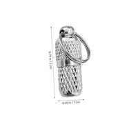 Kisangel 10 pièces Pendentifs Didentification pour Animaux Décorations Suspendues Durables avec Anneau Plaques Didentité Légères pour Colliers de Chiens et