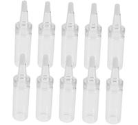 Kisangel 10 Pièces Pet Nursing Bottles for Small Animals Reusable Transparent Glass Hamster and Squirrel Feeding Tool Safe and Durable Milk Feeder for Orphaned Pets