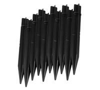 Kisangel 10 pièces Piquets de Remplacement pour Lampes Solaire Lot de Accessoires pour Fixation Au Sol Idéaux pour Éclairage de Jardin et Pelouse Résistants Aux Intempéries