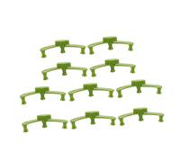 Kisangel 10 Pièces Presse cintreuses de Branches de Plantes Ajustable Pince de Formation de Plantes Jardinage Attacher cintreuse de Plantes cintreuse de tiges de Plantes Plastique Vert