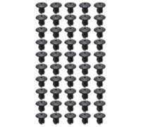 Kisangel 100 Clips de Fixation pour Maintenir Fermement le Kick Panel, Lot de 100 Pièces pour Panneau de Lave-vaisselle en Pp Noir, Compatible Nombreux Modèles