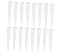 Kisangel 100 pièces Buses Calfeutrage pour Outils de Collage Embouts de Remplacement Légers et Pratiques pour Joints Étanchéité Applicateurs de Mastic Faciles à Utiliser