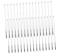 Kisangel 100 Pièces Colliers de Serrage Acier Inoxydable pour Clôture à Chaîne Extension de Clôture pour Chiens Résistants à Étirement Usure Fixation Rapide pour Poteaux et Treillis