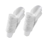Kisangel 100 Pièces Espresso Filtering Paper Cups With Lid Stackable Practical And Safe For Fresh Flavor Preservation