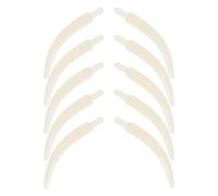 Kisangel 100 Pièces Pendentif Éléphant en Plastique Blanc Léger, Design Réaliste Facile à Installer, Accessoire pour Décoration Maison ou Événement