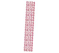 Kisangel 10ensembles Autocollants Numériques Auto-adhésifs Pour Vêtements De Chiffres Pour Réparation Et Décoration De T-shirts De Football