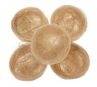 Kisangel 10pièces Décoration De Nid Oiseau Artificiel De Nids Simulés pour Décor De Jardin Et Oiseau Accessoires De Fête Et Pâques