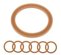 Kisangel 10pièces Joint Silicone pour Biberon Joint Étanchéité de Couvercle de Biberon de Rechange pour Bouteille Eau