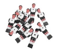 Kisangel 11 Pièces Figurines de Remplacement pour Table Football Plastique Joueurs de Foosball Résistants pour Jeu Familial et Entre