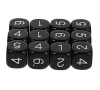 Kisangel 12 pièces Dés à Faces Numériques Colorés pour Mathématiques Jeu Éducatif Multifonction pour Calcul Apprentissage Interactif Classe et Maison