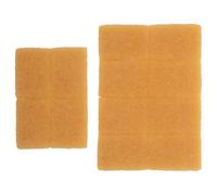 Kisangel 12 Pièces Gomme pour Résidus de Colle, Caoutchouc Jaune | Structure Microporeuse à Haute Élasticité, pour Traces Adhésives sur Plastique, Ateliers et Classes