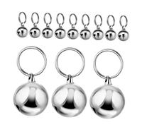 Kisangel 12 Pièces Pet Collar Charms Bells Lightweight Decorative Pendants for Small Medium Large Dogs and Cats Training Safety