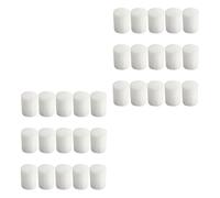 Kisangel 120 Pcs Bloc Éponge Hydroponique Blanc pour Plantation sans Terre, Éponge de Culture d'herbe de Blé Racines Traversant Le Tissu en Maille, pour Jardinage Potager