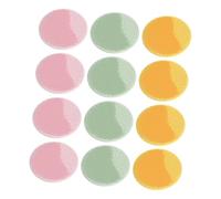 Kisangel 12pièces Brosse De Massage Chevelu Pour Garçon Fille Goupillon Shampoing Douceur Nettoyant Croûtes Lait Soin Cheveux Éponge Bain Silicone