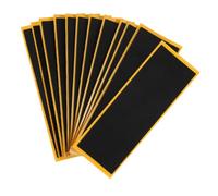 Kisangel 12pièces Obstacle Mousse pour Fingerboard Grip Antidérapant pour Planche à Doigts Kit De Accessoires pour Skateboards Miniatures