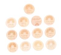 Kisangel 13pièces Cartes Illustrées Pour Garçon Fille Cartes De Commémoration Des Étapes Du Mois De Naissance Mensuelle