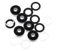 Kisangel 15 Ensembles Kit de Réparation de Joints en Caoutchouc pour Cric Hydraulique Horizontal 3 Tonnes Accessoires Solide pour Atelier et Usage Bricolage