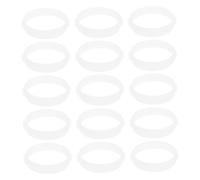 Kisangel 15 Pièces Connecteurs de Tubes DIY pour Cage à Hamster Blanc Anneaux de Tunnel de Remplacement Compatibles Multi-Cages Accessoires pour Agrandir Habitat Souris et Cochons