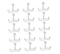 Kisangel 15 pièces Pince Ressort Tube Clip Fixation Contrôle Débit Eau Pince Laboratoire Robuste Facile à Utiliser