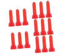 Kisangel 15 Pièces Sucette bouteille de lait sécurité mangeoire pour chèvre tétine biberon veau tétines pour petits animaux tétine de bouteilles de lait de brebis animal récipient outil