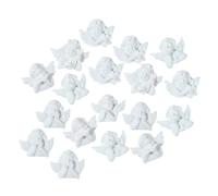 Kisangel 18 pcs Breloques Ange Résine Baroque Décorations Flatback pour Téléphone Embellissements DIY pour Scrapbooking et Création Artisanale Variétés Multiples