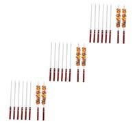 Kisangel 18pièces Brochettes Acier Pour Barbecue Avec Poignée Skewers Et Récupérables Pour Et Grillades