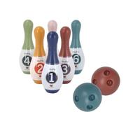 Kisangel 1Ensemble Bowling pour Garçon Fille Kit de Interactifs Sportive Familiale Jeu de Quilles pour Intérieur et Extérieur pour Garçons