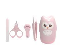 Kisangel 1Ensemble Kit De Coupe Ongles Pour Garçon Fille De Pinceaux Et Ciseaux à Ongles Sûrs Design Adorable Pour Naissance Et Hygiène